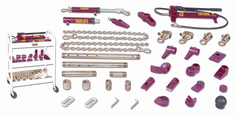 10 tonn opprettingsett