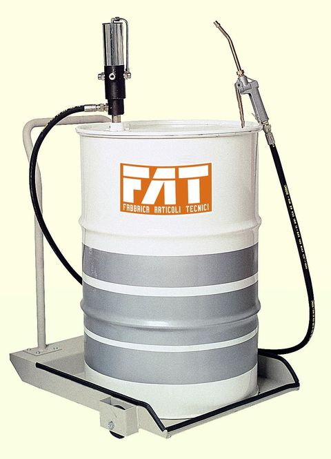 Hovedbilde oljepumpe for 200 liter fat