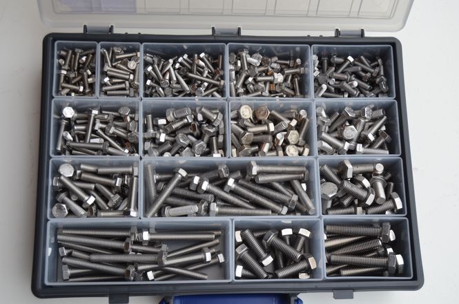 Hovedbilde Rustfri-syrefast A2 Boltesett